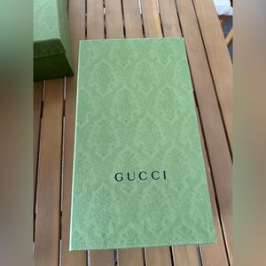 Gucci Green Embossed Box